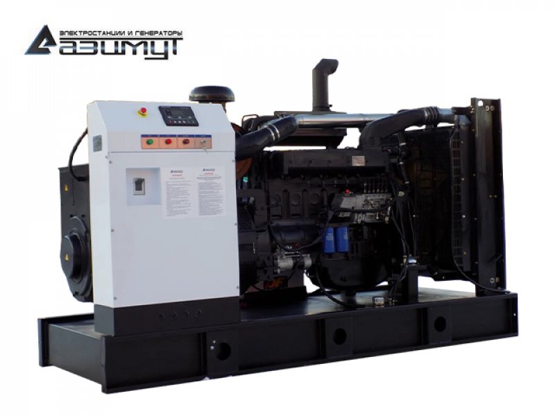 Дизельный генератор TSS 250 кВт АД-250С-Т400-1РМ11 открытого типа